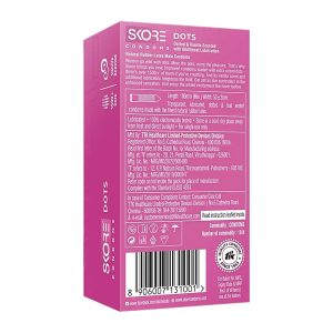 Alternative view of Skore Dots 1500+ Dotted Vanilla Flavoured Condom 10pcs