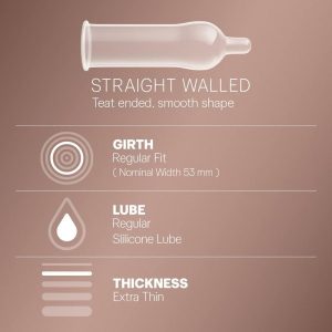 Alternative view of Durex Chocolate Flavoured Extra Thin Condoms –10pcs