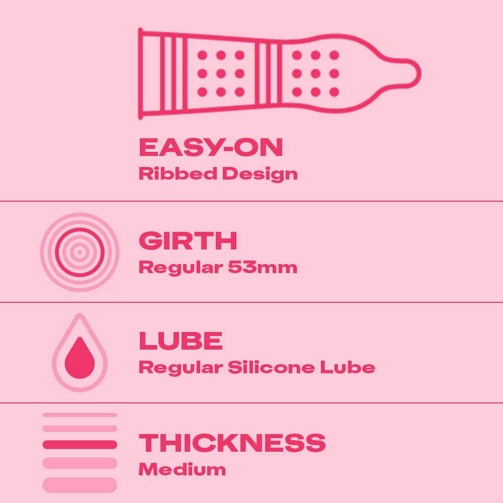 Durex warming pleasure extra sensation condoms 12 pcs - Image 2