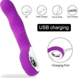 Alternative view of ââG-Spot Multispeed Rechargeable Vibrator Dildo For Women