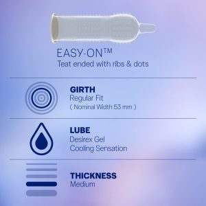 Alternative view of Durex Invisible Extra Thin Real Feel Condoms 10pcs