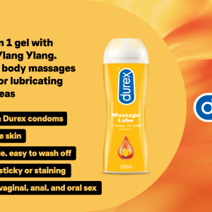 Alternative view of Durex Massage Ylang Ylang Lube Gel 200ml