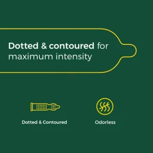 Alternative view of Okamoto Harmony Countor and Dotted Condom 10Pcs