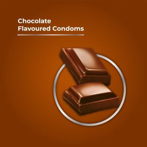 Alternative view of Skore Chocolate Flavoured Heavy Dotted Condoms-10pcs