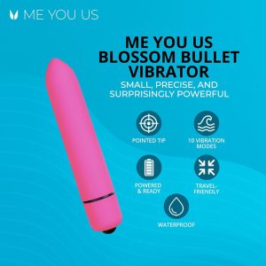 Alternative view of Blossom Mini Pulse Bullet Vibrator For Women