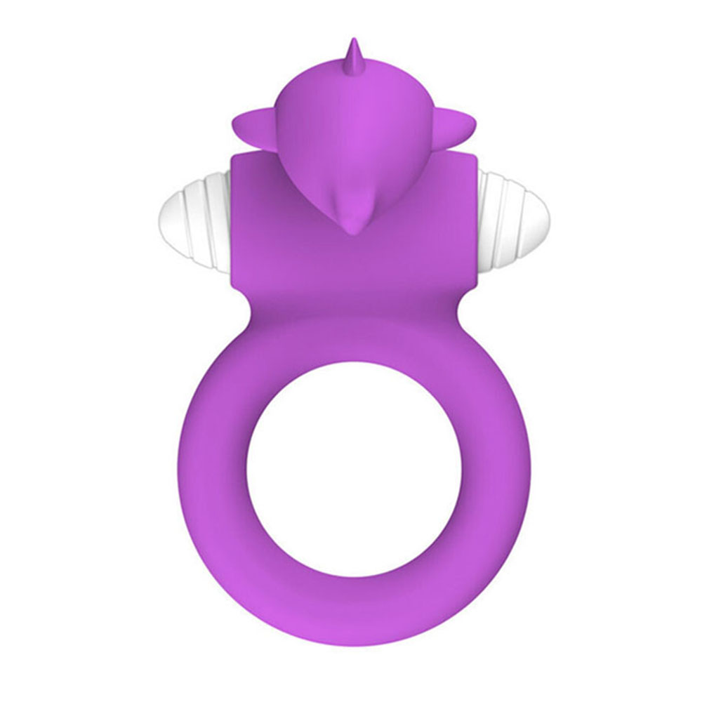 Dolphin More Pleasure Vibrating Cock Ring For Men - Image 3
