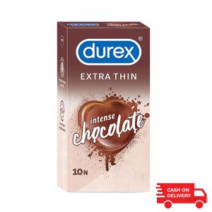 Durex Chocolate Flavoured Extra Thin Condoms –10pcs