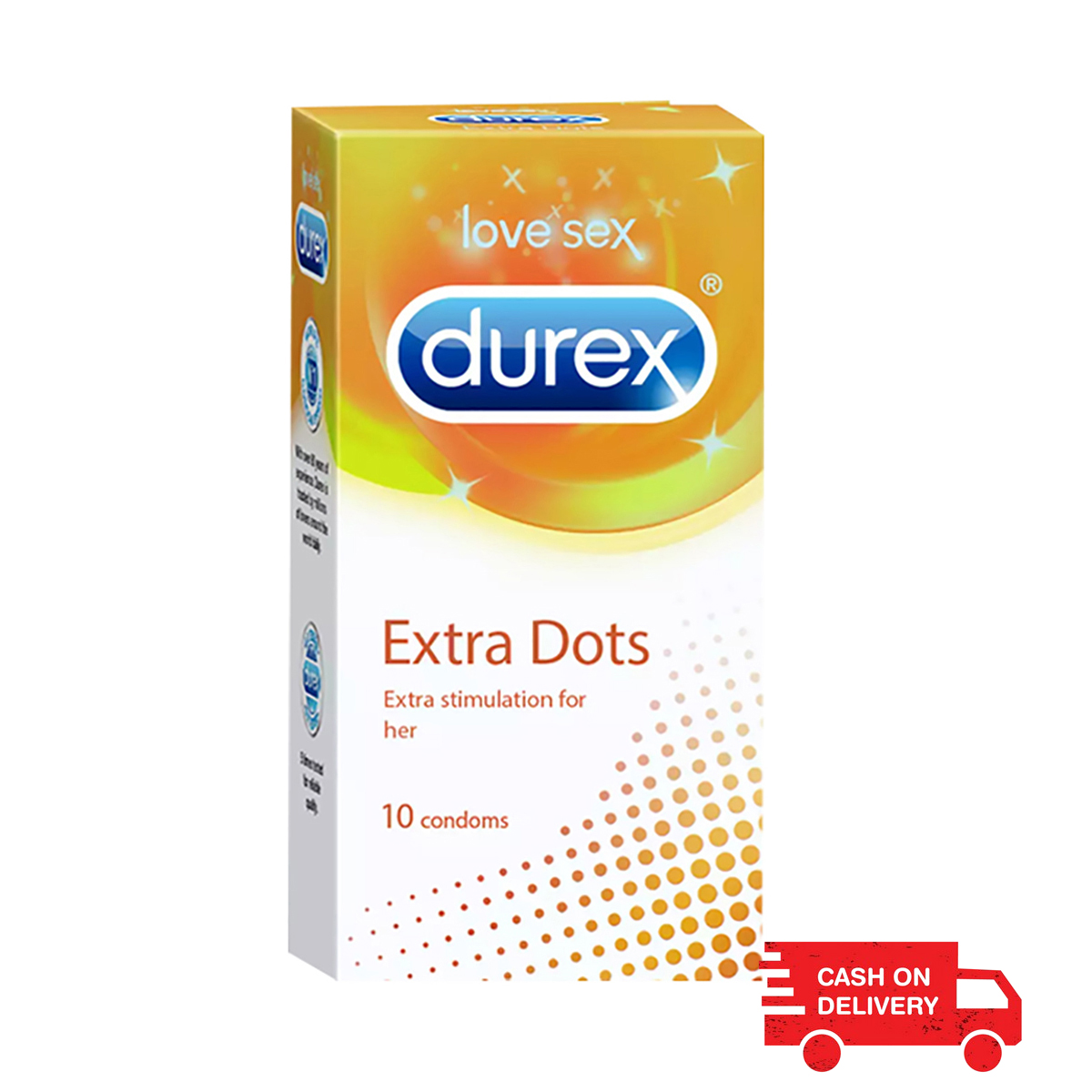 Durex Extra Dotted Extra Stimuletion For Her Condoms- 10 Pcs