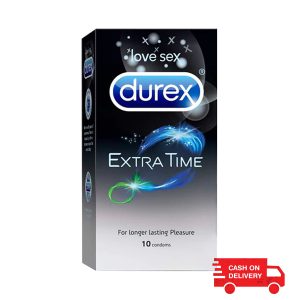 Durex Extra Time For Longer Lasting Pleasure Condom 10 pcs