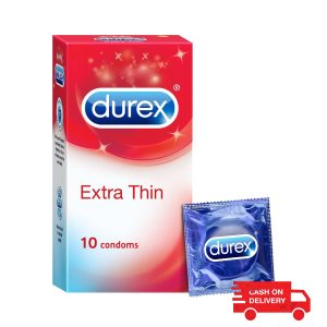 Durex Extra Thin Extra Stimuletion For Her Condom 10 pcs