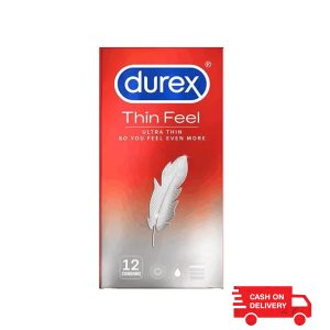 Durex Thin Feel Ultra Thin Extra Lubricated Condoms 12pcs