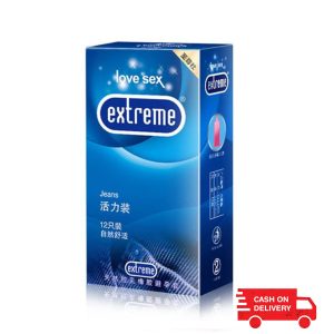 Extreme Jeans Long Lasting Condom – 12Pcs