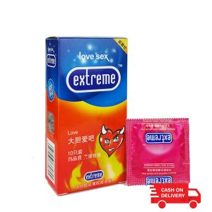 Extreme Love Super Thin Long Lasting Condom –10Pcs