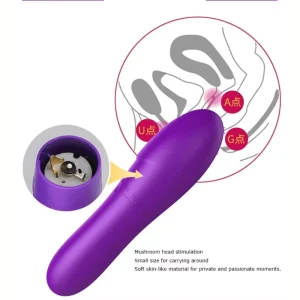 Alternative view of G-Spot Penis Shape Vibrator for Women (5.5 Inch)