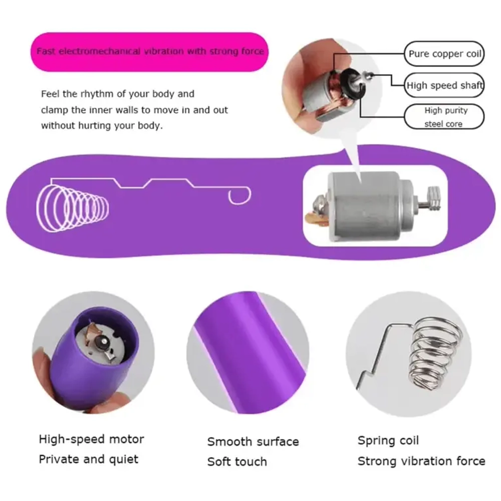 G-Spot Penis Shape Vibrator for Women (5.5 Inch) - Image 5