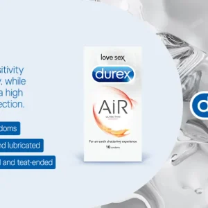Alternative view of Durex Air Ultra Thin Condoms for men-10pcs