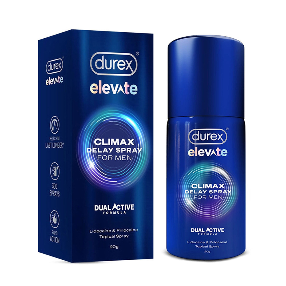 Durex Elevate Climax Delay Spray for Men 20g